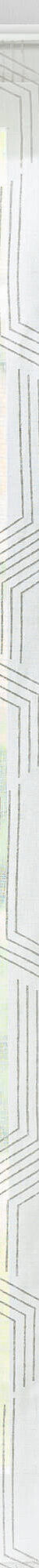 Vitrage passe-tringle motif géométrique (blanc) Vitrage passe-tringle motif géométrique (blanc)